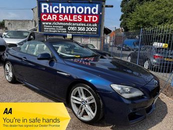 BMW 6 Series 3.0 640d M Sport Convertible 2dr Diesel Auto Euro 5 (s/s) (313 p