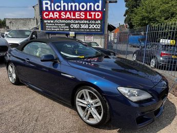 BMW 6 SERIES 3.0 640d M Sport Convertible 2dr Diesel Auto Euro 5 (s/s) (313 p