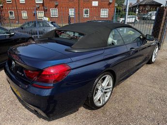 BMW 6 SERIES 3.0 640d M Sport Convertible 2dr Diesel Auto Euro 5 (s/s) (313 p