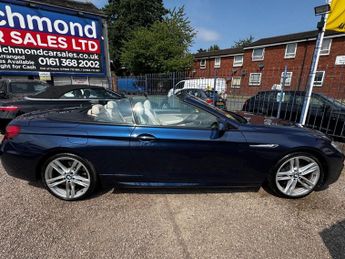 BMW 6 SERIES 3.0 640d M Sport Convertible 2dr Diesel Auto Euro 5 (s/s) (313 p