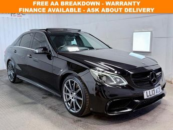 Mercedes E Class 5.5 E63 V8 BiTurbo AMG Saloon 4dr Petrol SpdS MCT Euro 6 (s/s) (