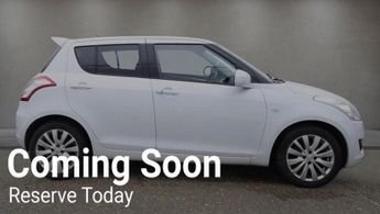 SUZUKI SWIFT 1.2 SZ4 Hatchback 5dr Petrol Manual Euro 5 (94 ps)