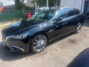 MAZDA MAZDA6 2.2 SKYACTIV-D Sport Nav Estate 5dr Diesel Auto Euro 6 (s/s) (17