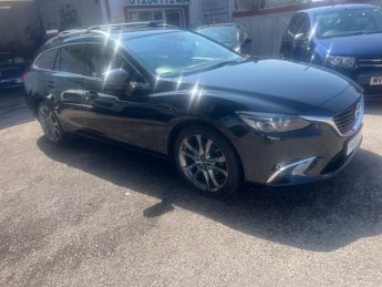 MAZDA MAZDA6 2.2 SKYACTIV-D Sport Nav Estate 5dr Diesel Auto Euro 6 (s/s) (17