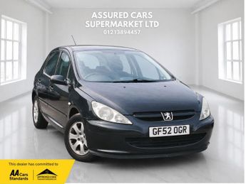Peugeot 307 1.6 16v Rapier Hatchback 5dr Petrol Manual (169 g/km, 110 bhp)