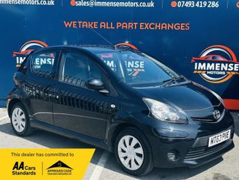 Toyota AYGO 1.0 VVT-i Move Hatchback 5dr Petrol Manual Euro 5 (68 ps)
