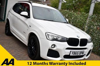 BMW X3 20d M-SPORT X-DRIVE 5 DOOR 8-SPEED AUTO 187 BHP (EURO 6)