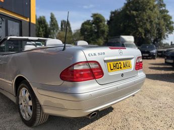 MERCEDES-BENZ CLK 3.2 CLK320 AVANTGARDE CABRIOLET 2DR 218 BHP