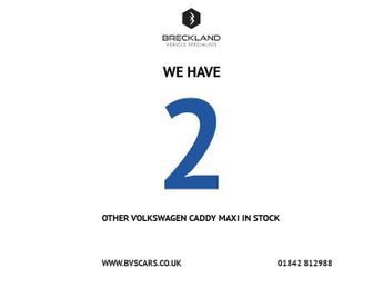 VOLKSWAGEN CADDY MAXI 2.0 TDI C20 Commerce Pro Panel Van 6dr Diesel Manual LWB Euro 6 
