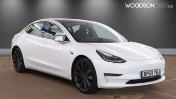 TESLA Model 3 (Dual Motor) Performance Saloon 4dr Electric Auto 4WDE (Performa