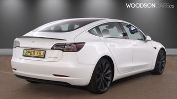 TESLA Model 3 (Dual Motor) Performance Saloon 4dr Electric Auto 4WDE (Performa