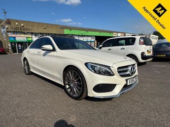 Mercedes C Class 2.1 C300dh AMG Line (Premium Plus) Saloon 4dr Diesel Hybrid G-Tr