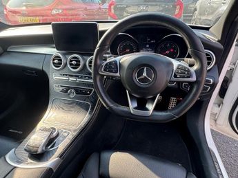 MERCEDES-BENZ C CLASS 2.1 C300dh AMG Line (Premium Plus) Saloon 4dr Diesel Hybrid G-Tr