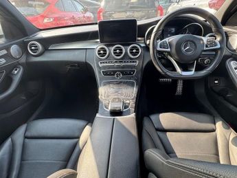 MERCEDES-BENZ C CLASS 2.1 C300dh AMG Line (Premium Plus) Saloon 4dr Diesel Hybrid G-Tr