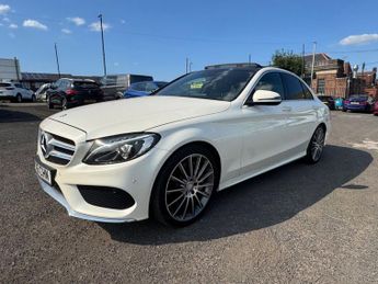 MERCEDES-BENZ C CLASS 2.1 C300dh AMG Line (Premium Plus) Saloon 4dr Diesel Hybrid G-Tr