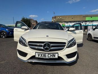 MERCEDES-BENZ C CLASS 2.1 C300dh AMG Line (Premium Plus) Saloon 4dr Diesel Hybrid G-Tr