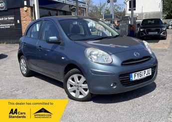 Nissan Micra 1.2 12V Acenta Hatchback 5dr Petrol Manual Euro 5 (80 ps)