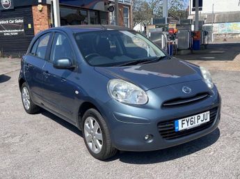 NISSAN MICRA 1.2 12V Acenta Hatchback 5dr Petrol Manual Euro 5 (80 ps)