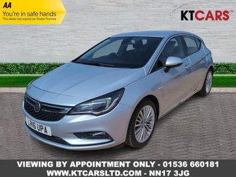 Vauxhall Astra 1.4i Turbo Elite Nav Hatchback 5dr Petrol Manual Euro 6 (150 ps)