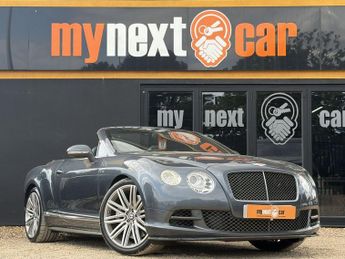 Bentley Continental 6.0 W12 GTC Speed Convertible 2dr Petrol Auto 4WD Euro 5 (625 ps