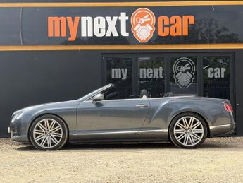 BENTLEY CONTINENTAL 6.0 W12 GTC Speed Convertible 2dr Petrol Auto 4WD Euro 5 (625 ps