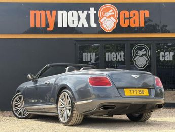BENTLEY CONTINENTAL 6.0 W12 GTC Speed Convertible 2dr Petrol Auto 4WD Euro 5 (625 ps