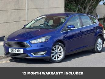 FORD FOCUS 1.6 Titanium Hatchback 5dr Petrol Powershift Euro 6 (125 ps)