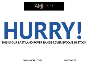 LAND ROVER RANGE ROVER EVOQUE 2.2 SD4 Dynamic SUV 5dr Diesel Auto 4WD Euro 5 (s/s) (190 ps)