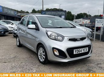 Kia Picanto 1.0 VR7 Hatchback 5dr Petrol Manual Euro 5 (68 bhp)