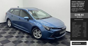 TOYOTA COROLLA 1.8 VVT-h Icon Touring Sports 5dr Petrol Hybrid CVT Euro 6 (s/s)