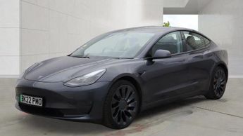 Tesla Model 3 (Dual Motor) Performance Saloon 4dr Electric Auto 4WDE (Performa