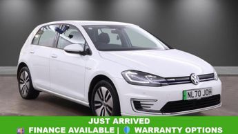 VOLKSWAGEN E-GOLF 35.8kWh e-Golf Hatchback 5dr Electric Auto (136 ps)