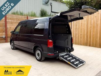 Volkswagen Transporter LWB MR Auto Passenger Up Front Wheelchair Accessible Disabled Ac