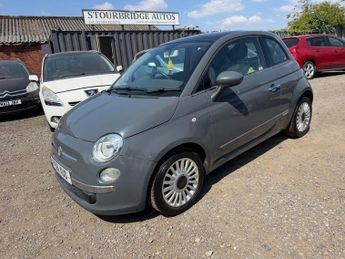 Fiat 500 1.2 Lounge Hatchback 3dr Petrol Manual Euro 5 (s/s) (69 bhp)