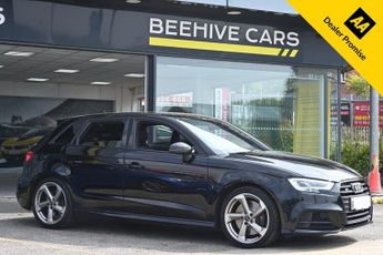AUDI S3 2.0 TFSI Black Edition Sportback 5dr Petrol S Tronic quattro Eur
