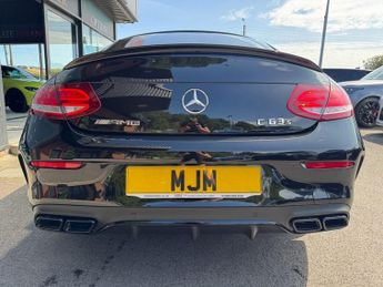 MERCEDES-BENZ C CLASS 4.0 C63 V8 BiTurbo AMG S Coupe 2dr Petrol SpdS MCT Euro 6 (s/s) 