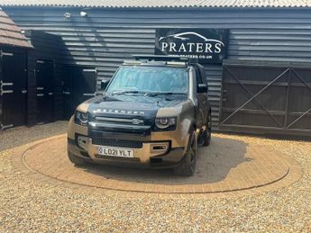 LAND ROVER DEFENDER 90 3.0 P400 MHEV X SUV 3dr Petrol Auto 4WD Euro 6 (s/s) (400 ps)