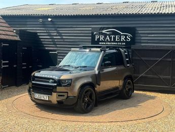 LAND ROVER DEFENDER 90 3.0 P400 MHEV X SUV 3dr Petrol Auto 4WD Euro 6 (s/s) (400 ps)