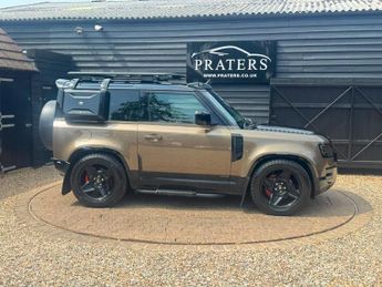 LAND ROVER DEFENDER 90 3.0 P400 MHEV X SUV 3dr Petrol Auto 4WD Euro 6 (s/s) (400 ps)