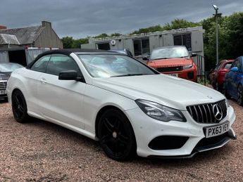Mercedes E Class 2.1 E220 CDI AMG Sport Cabriolet 2dr Diesel G-Tronic+ Euro 5 (s/
