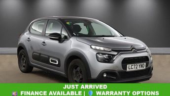 Citroen C3 1.2 PureTech Sense Hatchback 5dr Petrol Manual Euro 6 (s/s) (83 