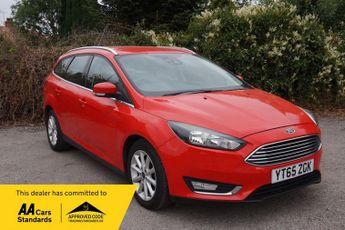Ford Focus 1.5 TDCi Titanium Estate 5dr Diesel Manual Euro 6 (s/s) (120 ps)