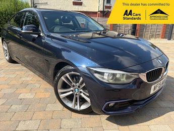 BMW 4 SERIES GRAN COUPE 2.0 420i GPF Sport Hatchback 5dr Petrol Auto Euro 6 (s/s) (184 p