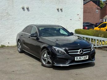 Mercedes C Class 2.1 C300dh AMG Line (Premium) Saloon 4dr Diesel Hybrid G-Tronic+