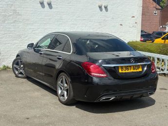 MERCEDES-BENZ C CLASS 2.1 C300dh AMG Line (Premium) Saloon 4dr Diesel Hybrid G-Tronic+