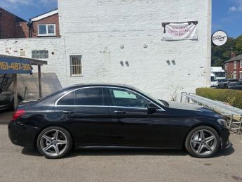 MERCEDES-BENZ C CLASS 2.1 C300dh AMG Line (Premium) Saloon 4dr Diesel Hybrid G-Tronic+