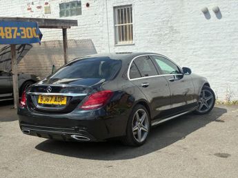 MERCEDES-BENZ C CLASS 2.1 C300dh AMG Line (Premium) Saloon 4dr Diesel Hybrid G-Tronic+