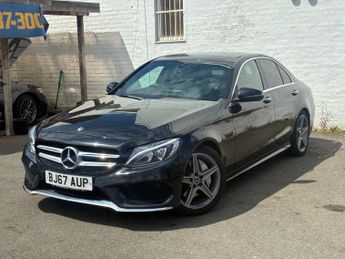 MERCEDES-BENZ C CLASS 2.1 C300dh AMG Line (Premium) Saloon 4dr Diesel Hybrid G-Tronic+