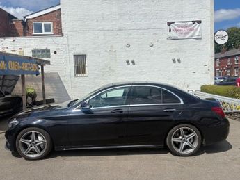 MERCEDES-BENZ C CLASS 2.1 C300dh AMG Line (Premium) Saloon 4dr Diesel Hybrid G-Tronic+