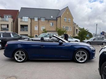 AUDI A5 CABRIOLET 2.0 TDI S line Convertible 2dr Diesel S Tronic quattro Euro 6 (s